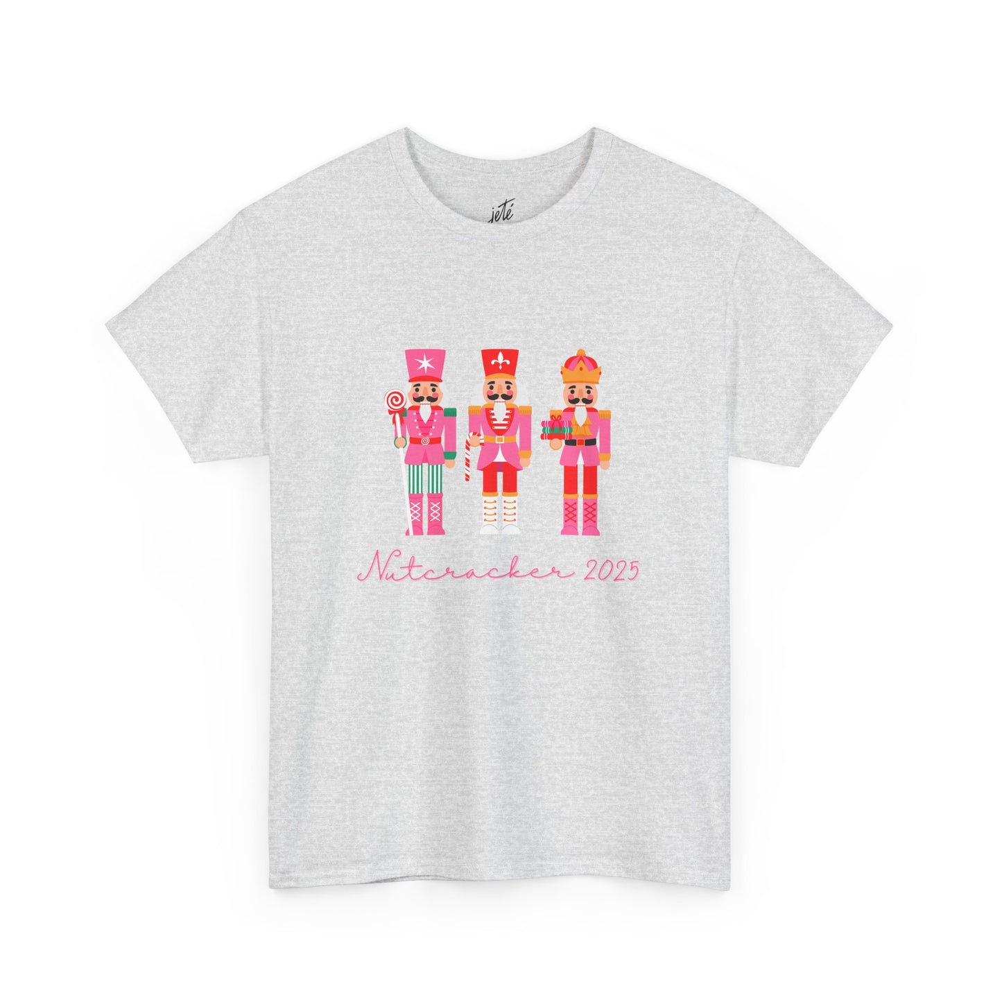 “Nutcracker 2025” ADULT Tee – Unisex Heavy Blend Cotton Tee | Ballet Holiday Dance T-Shirt for Dancers