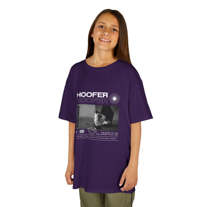 "Hoofer" Youth Short Sleeve Tee – Streetwear Tap Dance Shoes Graphic Kids T-Shirt