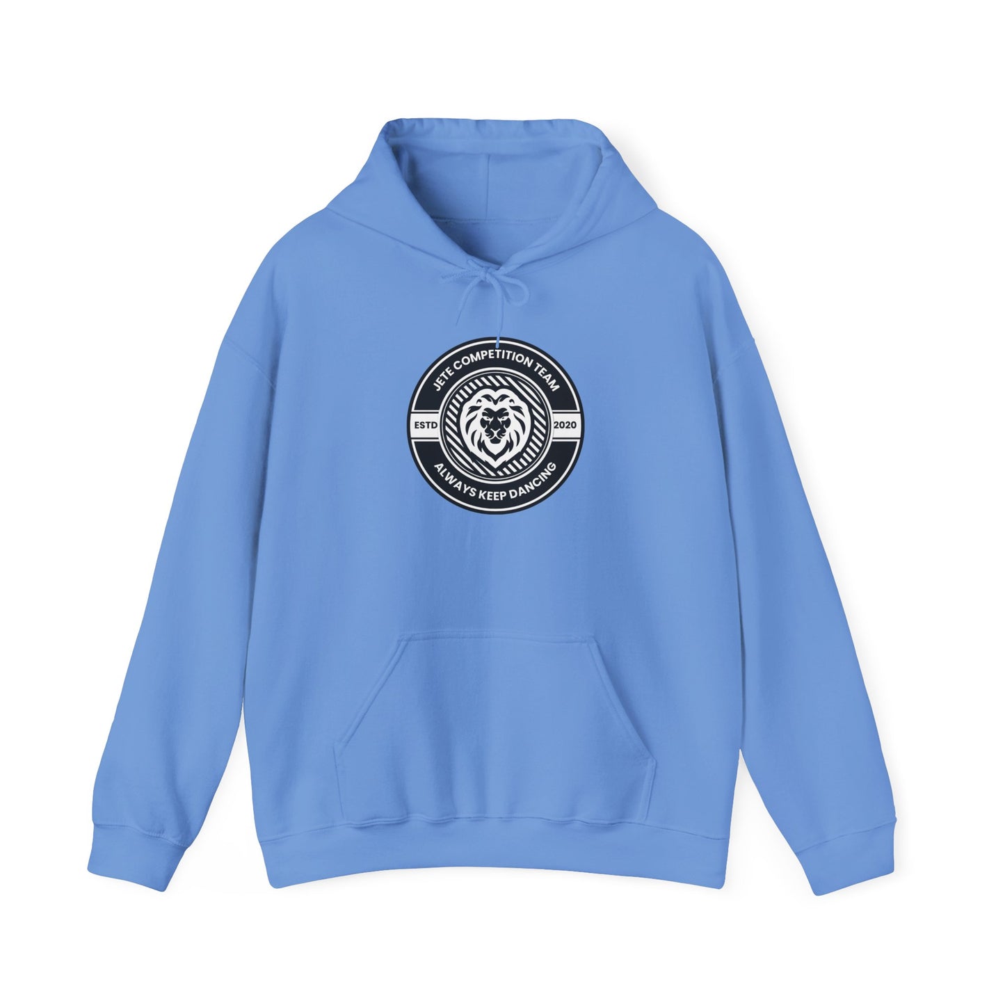 "Jeté Competition Team – Always Keep Dancing" Hoodie  Unisex Collegiate-Inspired Dance Sweatshirt