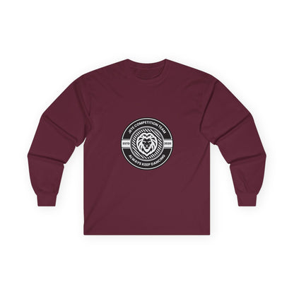 "Jeté Competition Team – Always Keep Dancing" Unisex Long Sleeve Tee – Collegiate-Inspired Dance Team Shirt for Performers, Studios & Spirit Wear