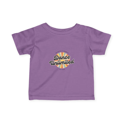 "Dance Unlimited – Potential & Growth" Infant Fine Jersey Tee – Retro Dance Graphic Baby T-Shirt for Inspired Little Performers