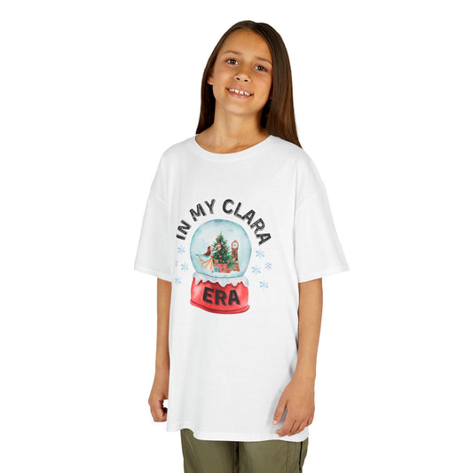 “In My Clara Era” YOUTH T-shirt – Ballet Nutcracker Tee for Kids | Youth Heavy Blend Dance Apparel
