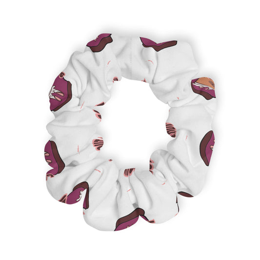 “Life Without Dance Is Pointeless” Scrunchie – Funny Ballet Pun Hair Accessory with Cute Dancing Capybara Graphic