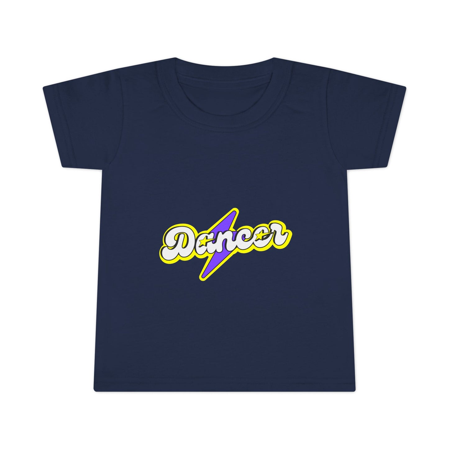 "Dancer" Toddler Dance T-Shirt – Bold Superhero-Inspired Short Sleeve Tee for Kids