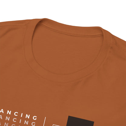 “Dancing” Streetwear-Inspired Male Dancer Unisex Heavy Cotton Tee – Urban Dance Graphic T-Shirt for Performers and Dance Lovers