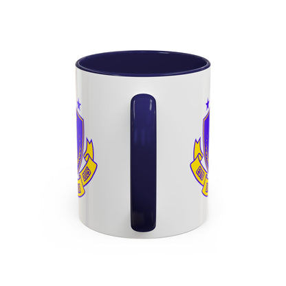 "Jeté Dance Gear Estd 2025" Accent Coffee Mug – Collegiate Style Ceramic Mug for Dancers and Studio Pride