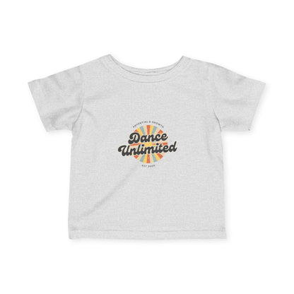 "Dance Unlimited – Potential & Growth" Infant Fine Jersey Tee – Retro Dance Graphic Baby T-Shirt for Inspired Little Performers