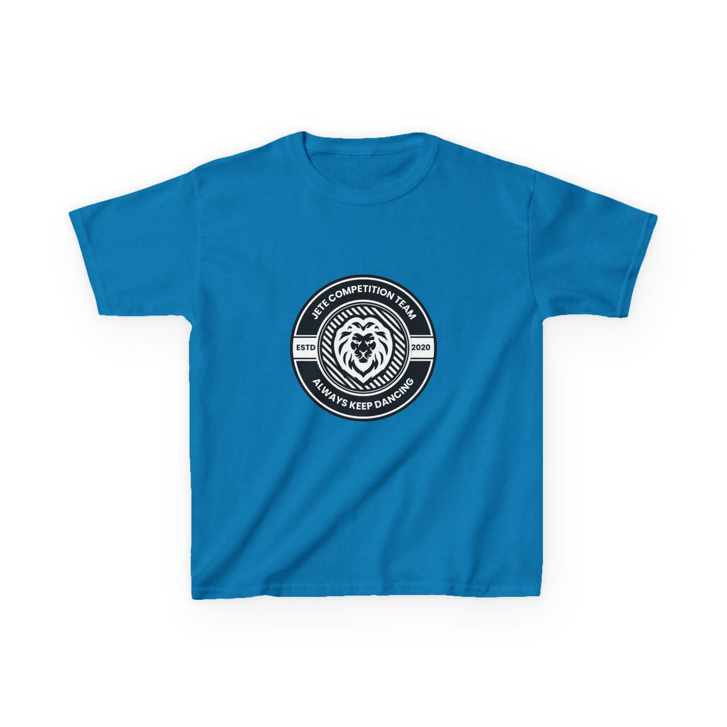 "Jeté Competition Team – Always Keep Dancing" Collegiate Graphic Tee - Youth Dance Team T-Shirt