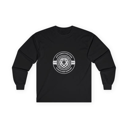 "Jeté Competition Team – Always Keep Dancing" Unisex Long Sleeve Tee – Collegiate-Inspired Dance Team Shirt for Performers, Studios & Spirit Wear