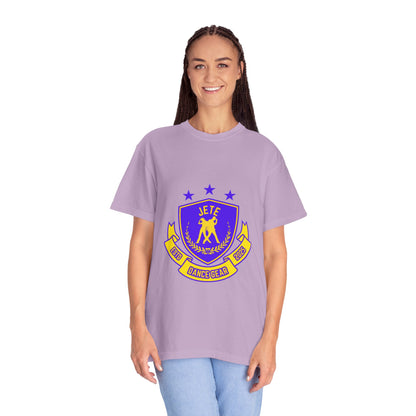 "Jeté Dance Gear" Unisex Garment-Dyed T-Shirt – Collegiate-Style Graphic Tee – Dance Apparel for Dancers & Performers