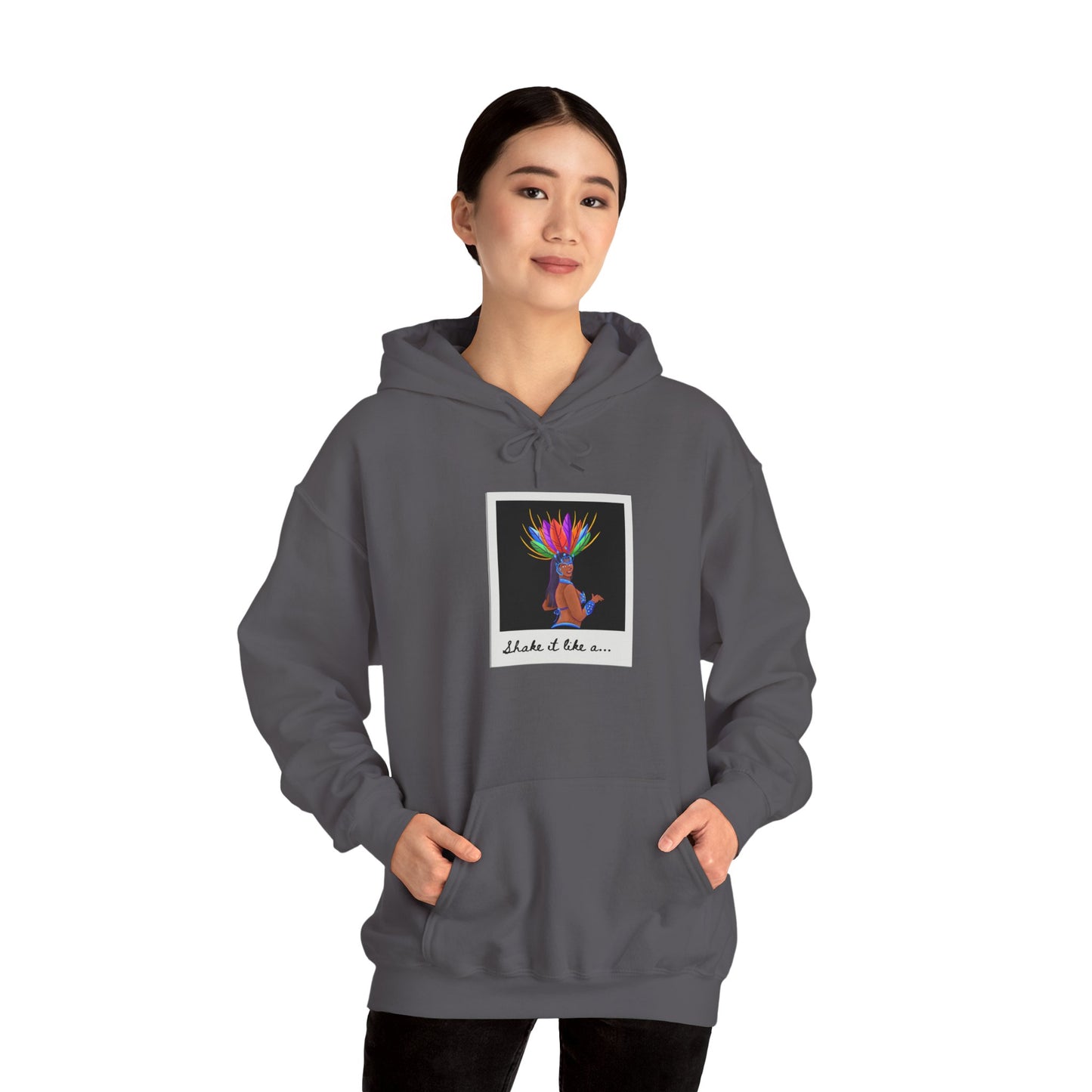 "Shake It Like a... Samba Dancer" Unisex Dance Hoodie – Carnival-Inspired Graphic Sweatshirt