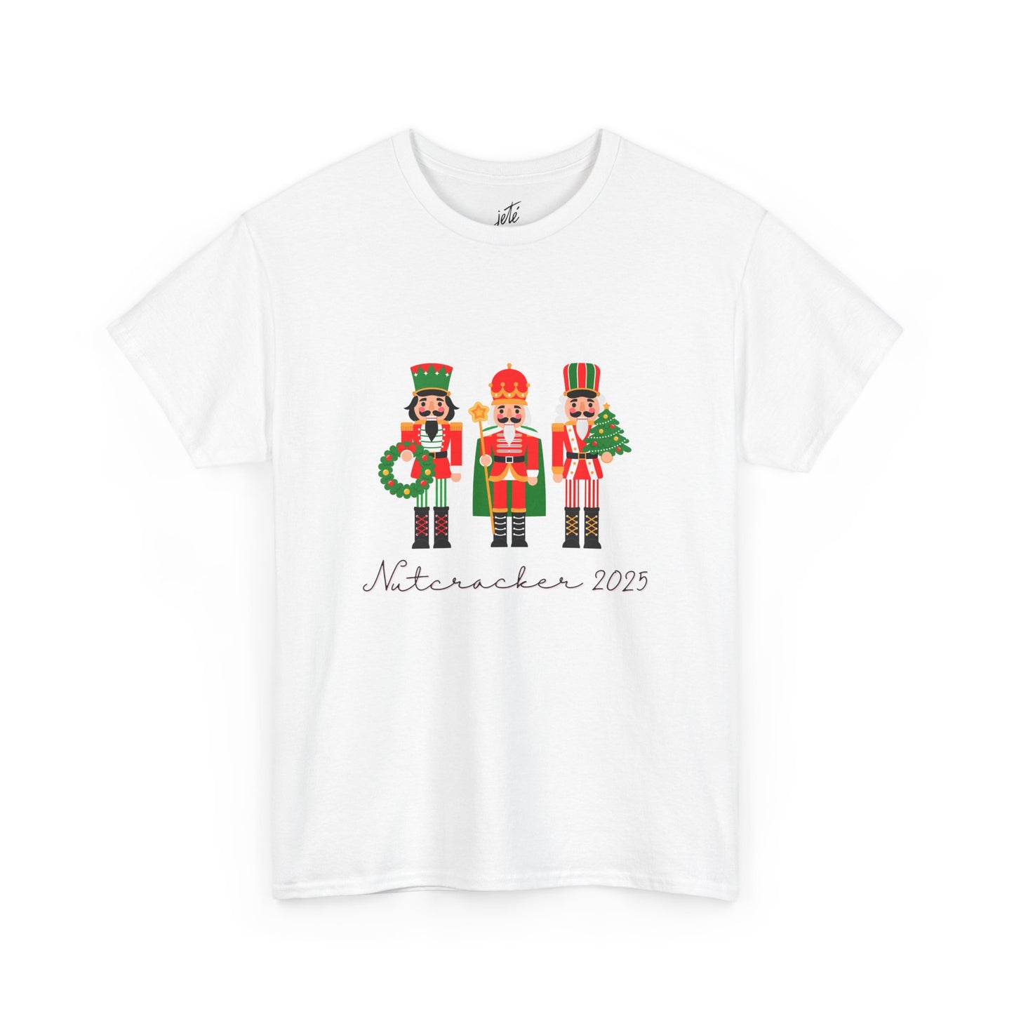 “Nutcracker 2025”  ADULT T-shirt – Unisex Heavy Blend Cotton Tee | Ballet Holiday Dance T-shirt for Dancers