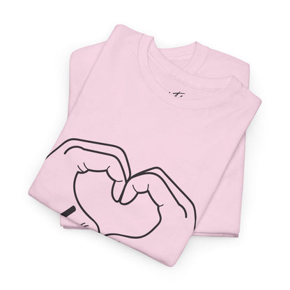 "Dance" Heart Hands Unisex Heavy Cotton Tee – Heart Hands Graphic Dance Lover T-Shirt
