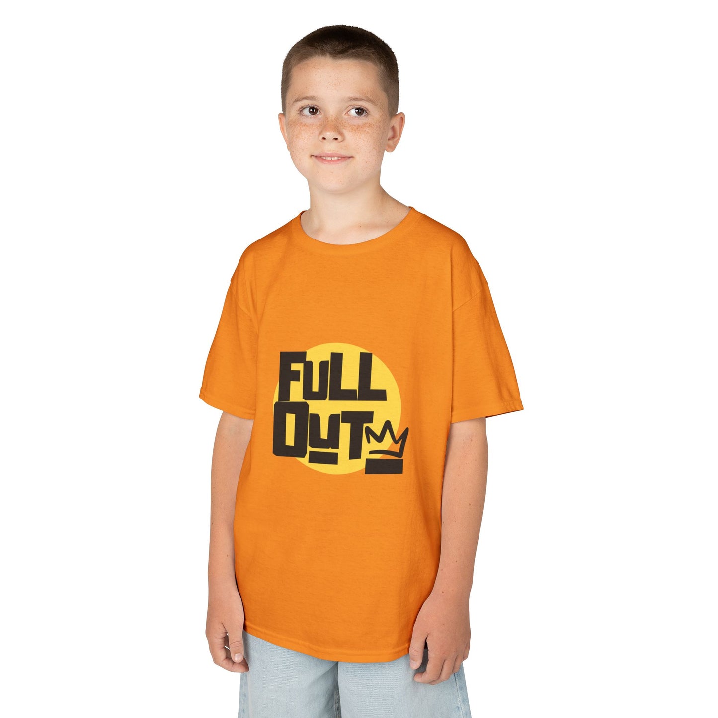 "Full Out" Dance Youth T-Shirt – Bold Streetwear-Inspired Graphic Tee for Dancers