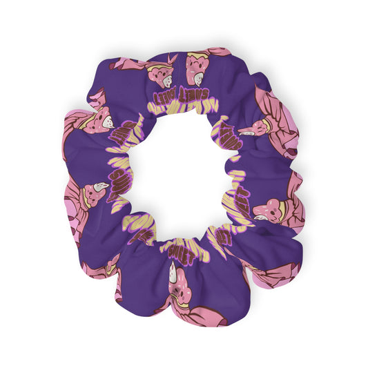 “You Are Tutu Sweet” Scrunchie – Kawaii Cupcake Dance Hair Accessory with Cute Tutu Graphic