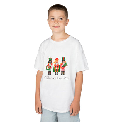 “Nutcracker 2025” T-shirt – YOUTH Crewneck | Ballet Holiday Dance T-shirt for Dancers