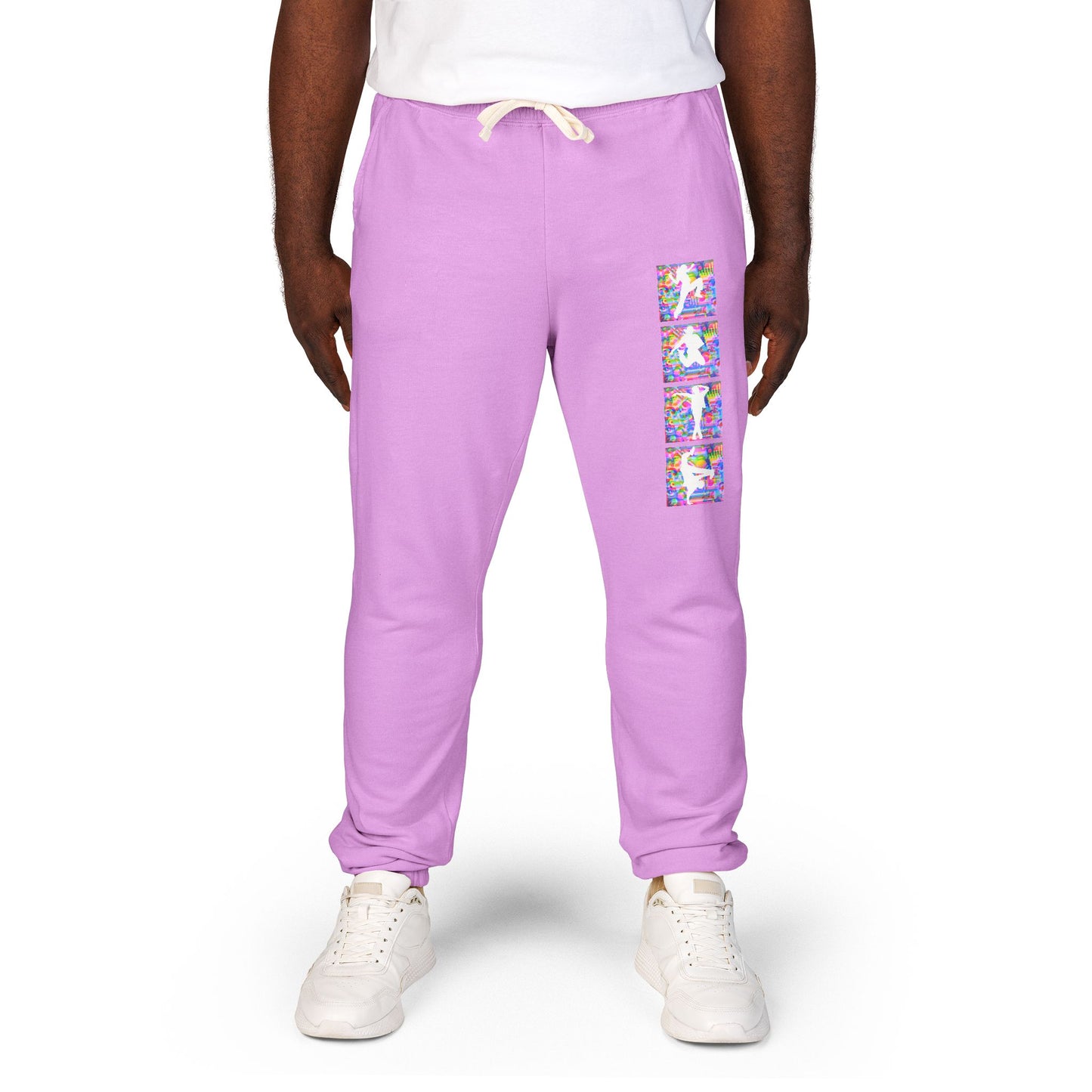 Levels Premium Collection Dancer Sweatpants – Vibrant Unisex Streetwear Joggers with Bold Dancer Silhouette Graphic
