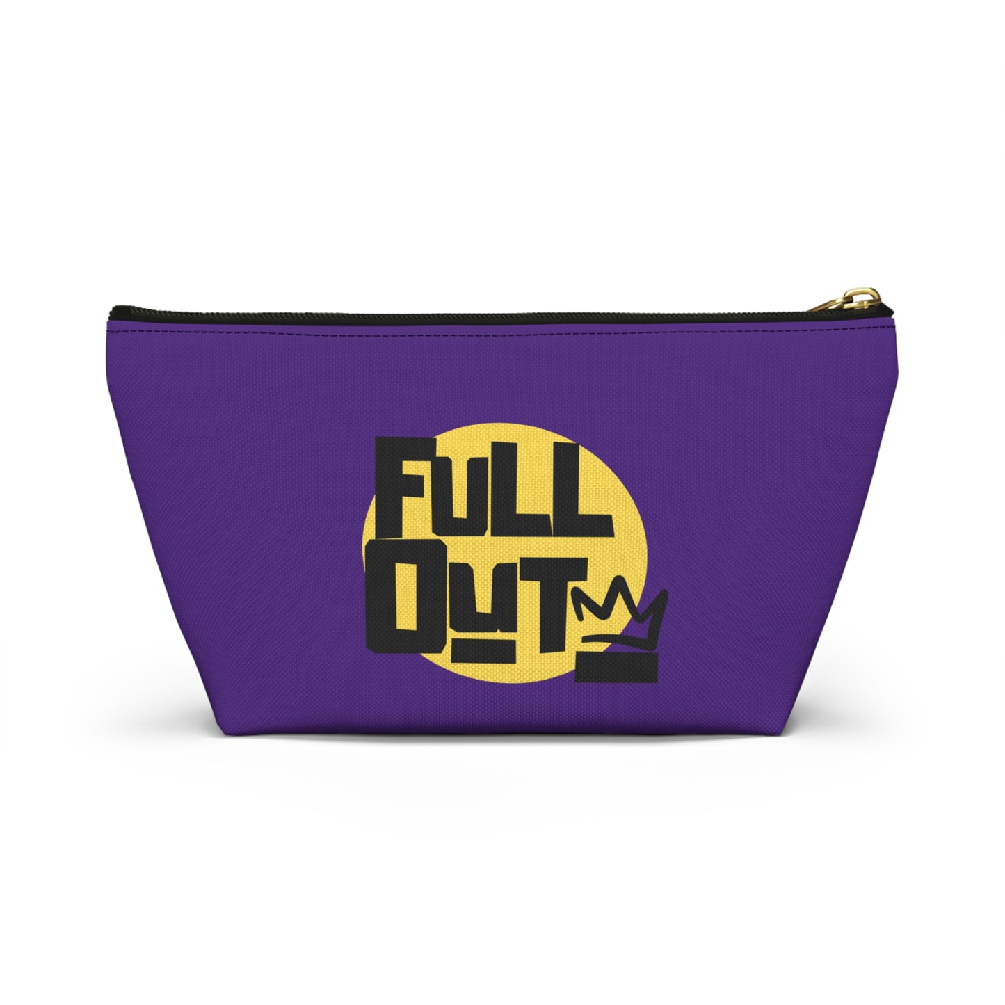 "Full Out" Makeup Bag – Streetwear-Inspired Dance Graphic – Bold Dance-Themed Zipper Pouch for Cosmetics, Accessories & Travel Essentials