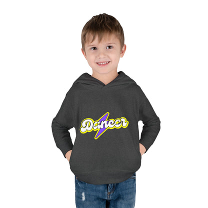 "Dancer" Superhero Toddler Pullover Fleece Hoodie – Cozy Dance-Themed Sweatshirt for Kids