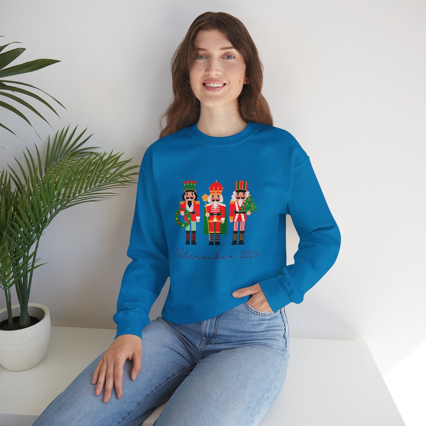 “Nutcracker 2025” ADULT Sweatshirt – Unisex Heavy Blend Crewneck | Ballet Holiday Dance Sweatshirt for Dancers