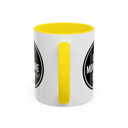 "One More Time is a Lie" Dance Quote Accent Coffee Mug – Bold Emblem Graphic Ceramic Cup