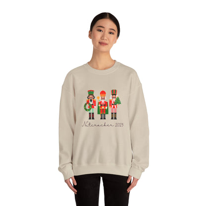 “Nutcracker 2025” ADULT Sweatshirt – Unisex Heavy Blend Crewneck | Ballet Holiday Dance Sweatshirt for Dancers