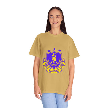 "Jeté Dance Gear" Unisex Garment-Dyed T-Shirt – Collegiate-Style Graphic Tee – Dance Apparel for Dancers & Performers