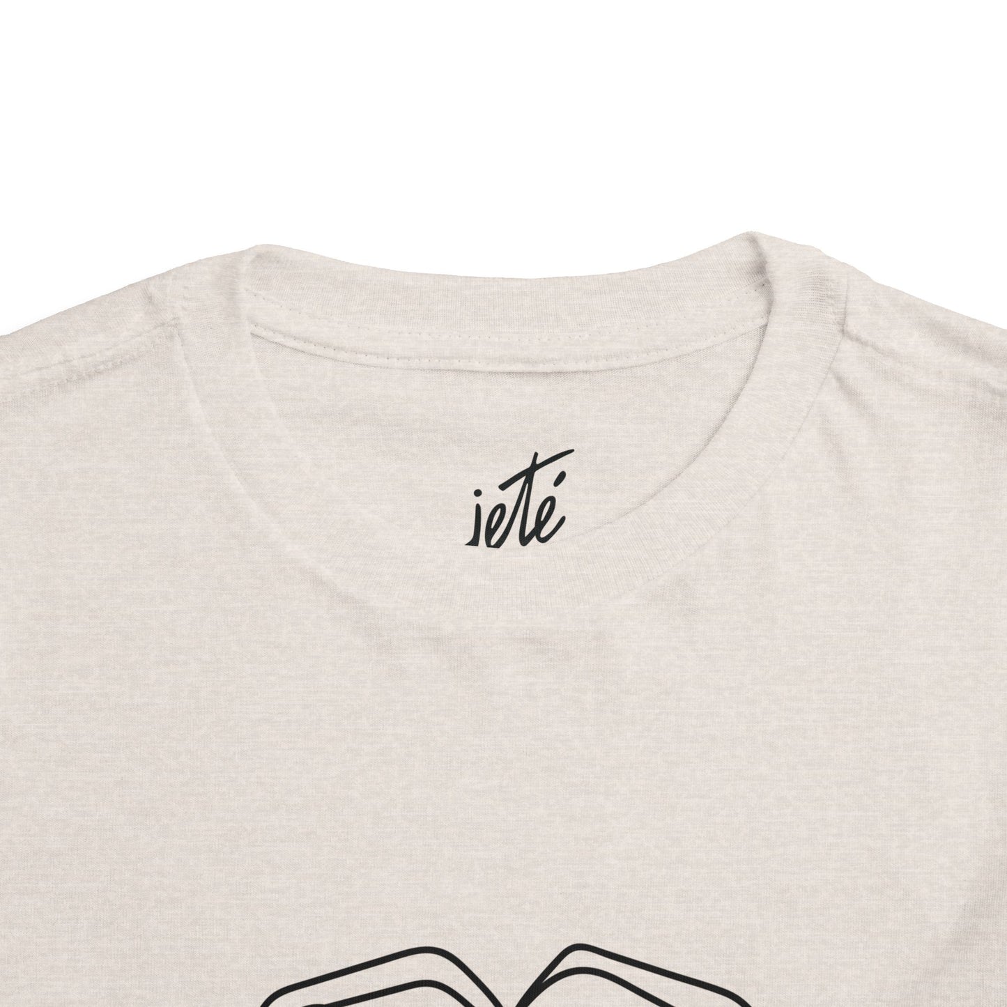 "Dance" Heart Hands Toddler Short Sleeve Tee – Heart Hands Graphic Dance Lover T-Shirt