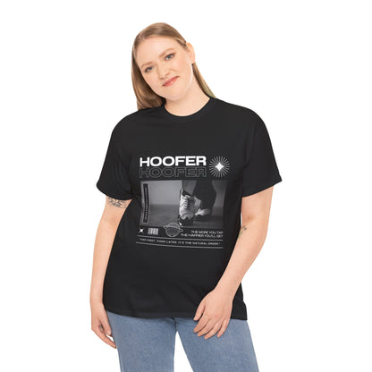 “Hoofer" Tap Dance Unisex Heavy Cotton Tee – Streetwear-Inspired Tap Shoes Graphic T-Shirt for Dancers