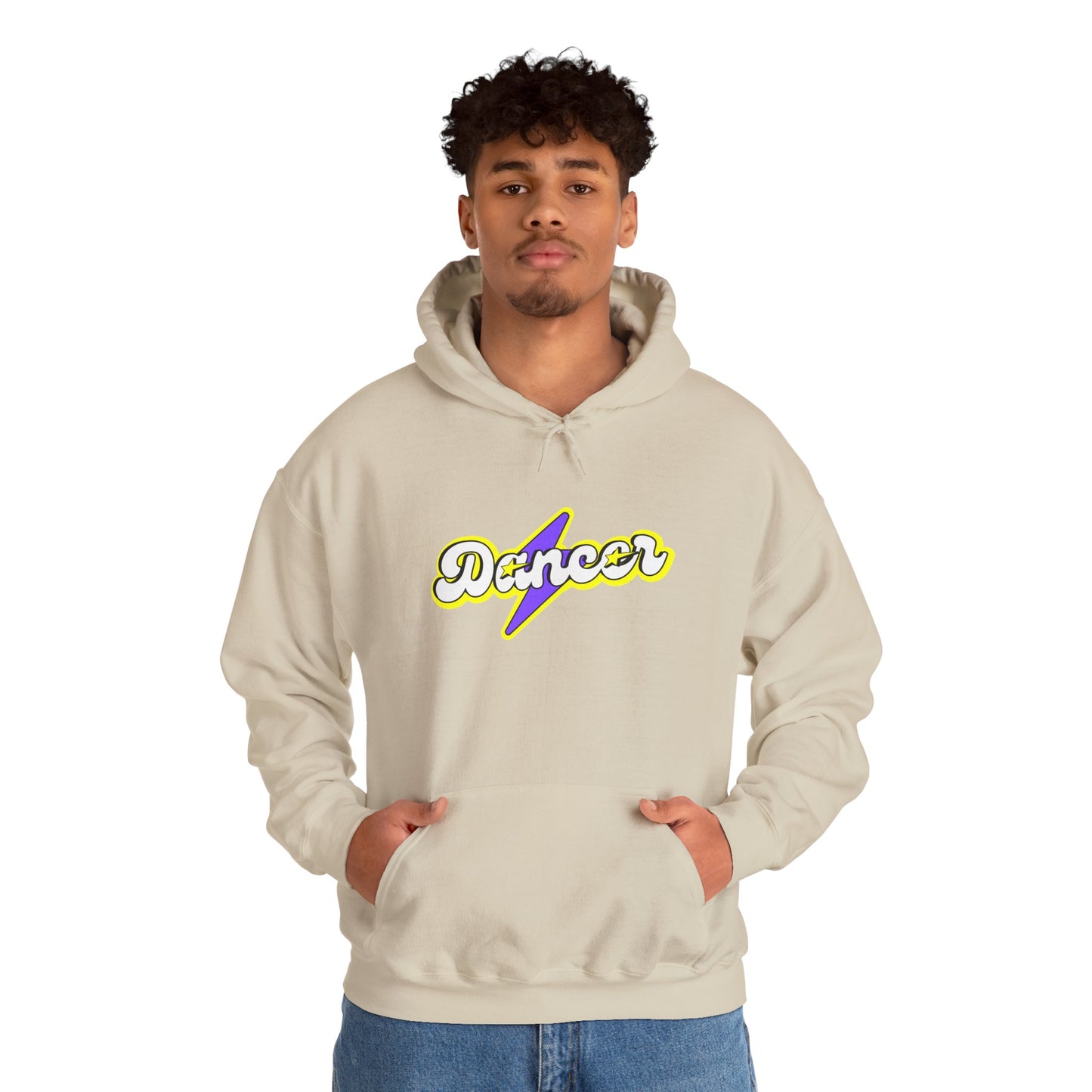 "Dancer" Superpower Unisex Hoodie – Superhero-Inspired Dance Graphic Sweatshirt