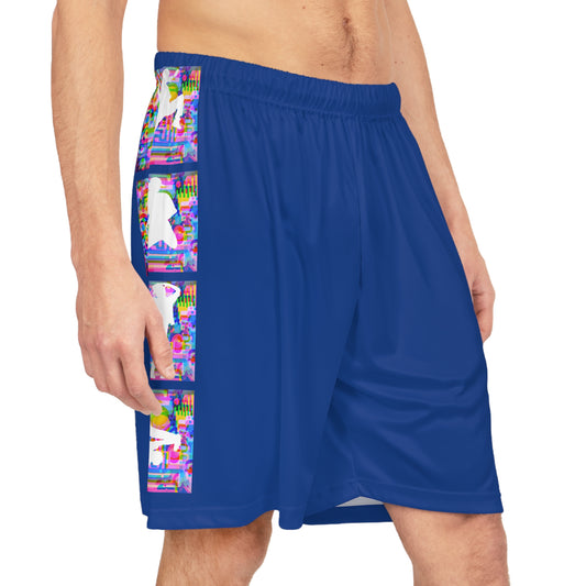 Levels Premium Collection, Vibrant Basketball Shorts, Dancer Shorts, Athletic Wear, Summer Fashion, Men's Activewear, Gift for Dancers