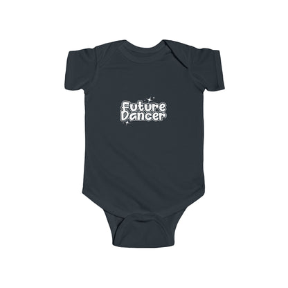“Future Dancer” Infant Short Sleeve Bodysuit - Adorable Danced-Themed Baby One-Piece for Tiny Ballerinas and Little Movers