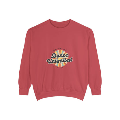 "Dance Unlimited – Potential & Growth" Unisex Lightweight Crewneck Sweatshirt – Retro-Inspired Motivational Dance Pullover for Performers & Creatives