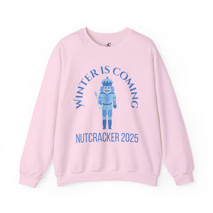 “Winter Is Coming Nutcracker 2025” ADULT Sweatshirt – Unisex Heavy Blend Crewneck | Holiday Dance Sweatshirt for Ballet Dancers