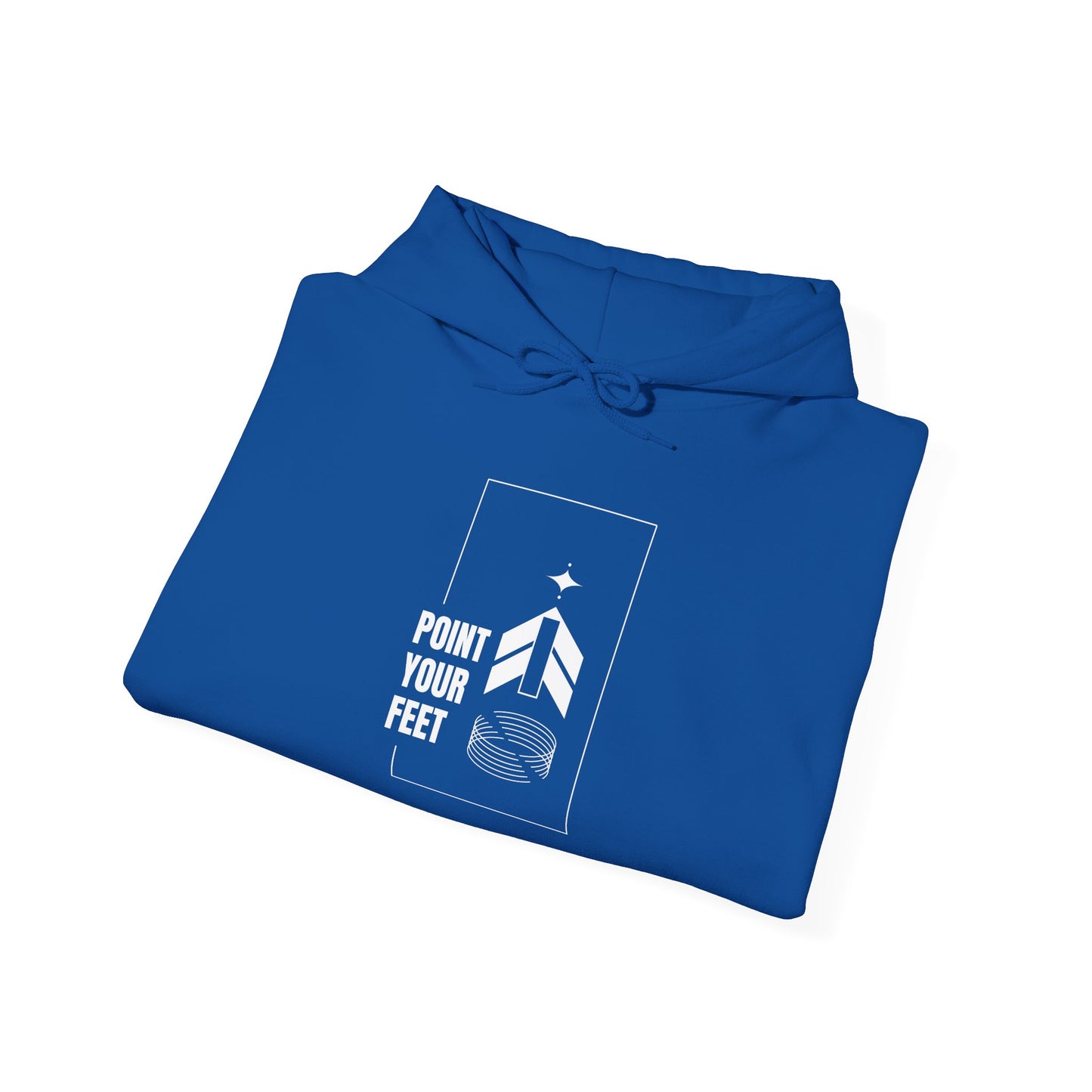 "Point Your Feet" Streetwear Dance Hoodie – Unisex Heavy Blend™ Hooded Sweatshirt for Dancers & Ballet Lovers