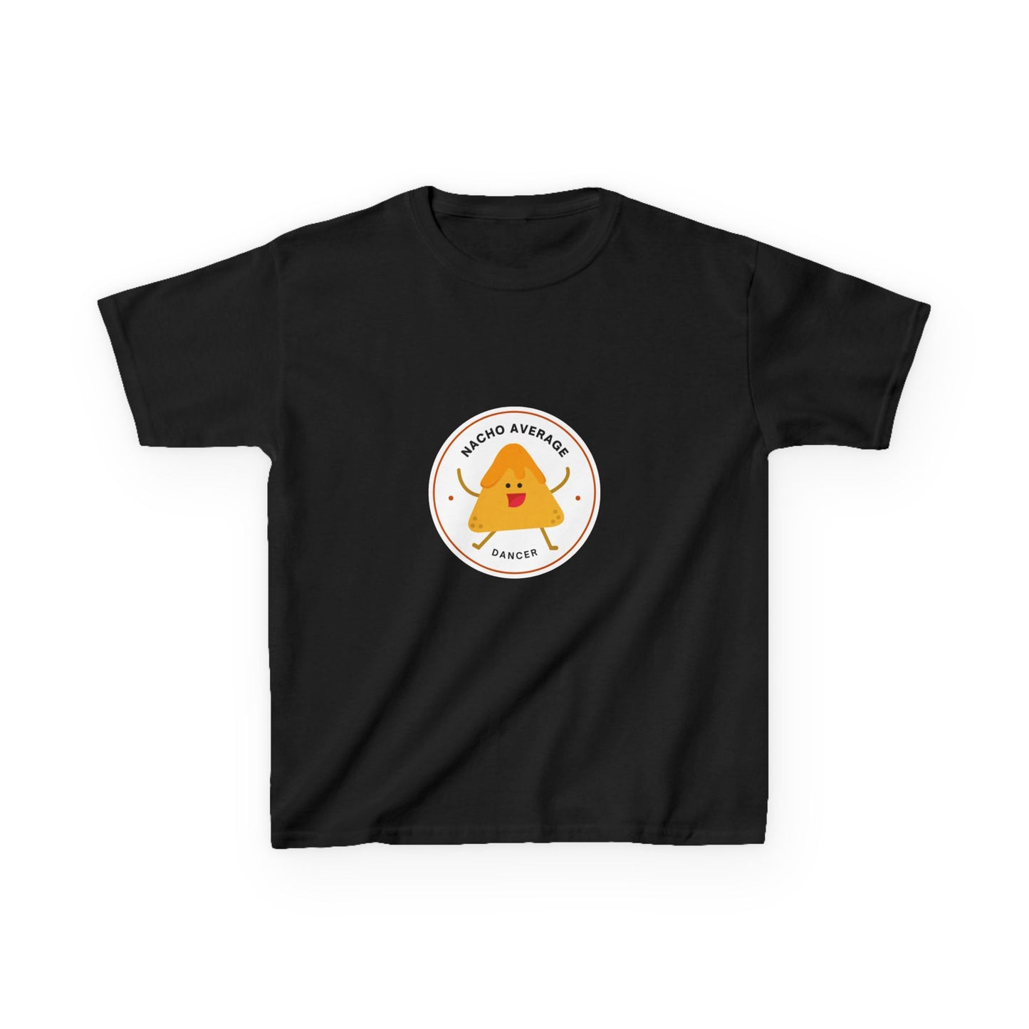 "Nacho Average Dancer" Youth Dance T-Shirt – Cute Nacho Graphic Tee for Kids Who Love to Dance