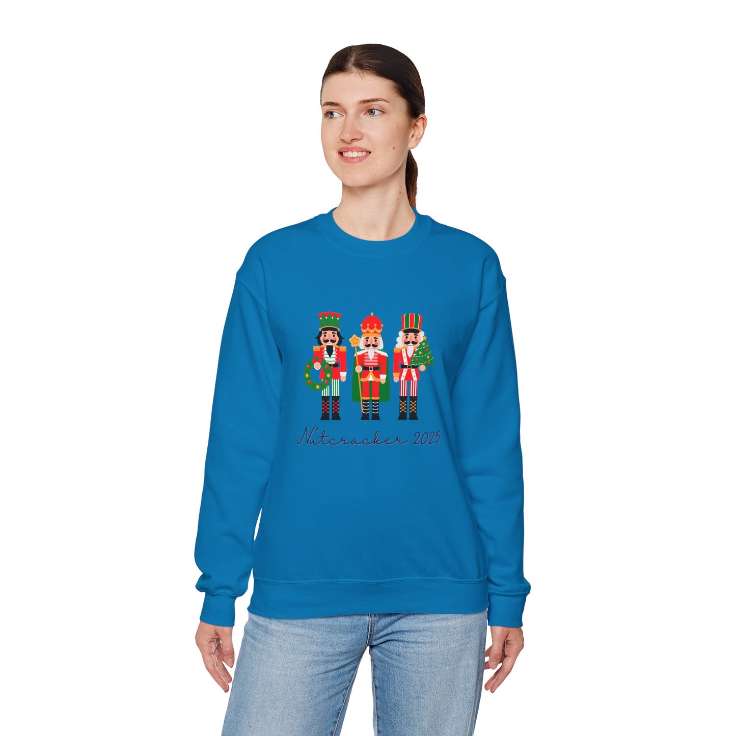 “Nutcracker 2025” ADULT Sweatshirt – Unisex Heavy Blend Crewneck | Ballet Holiday Dance Sweatshirt for Dancers