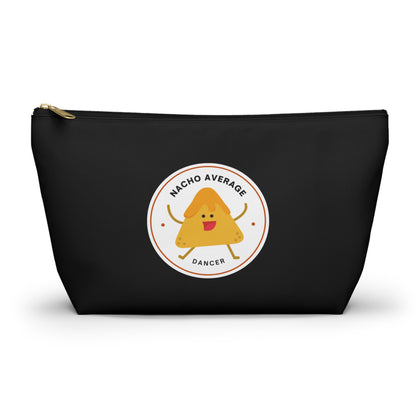 "Nacho Average Dancer" Makeup Bag – Cute Nacho Dance Graphic – Fun Dance-Themed Zipper Pouch for Cosmetics, Accessories & Gifts