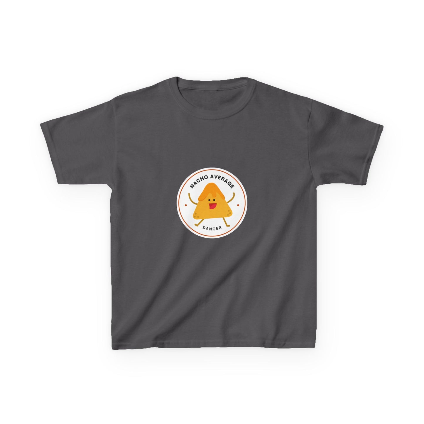 "Nacho Average Dancer" Youth Dance T-Shirt – Cute Nacho Graphic Tee for Kids Who Love to Dance