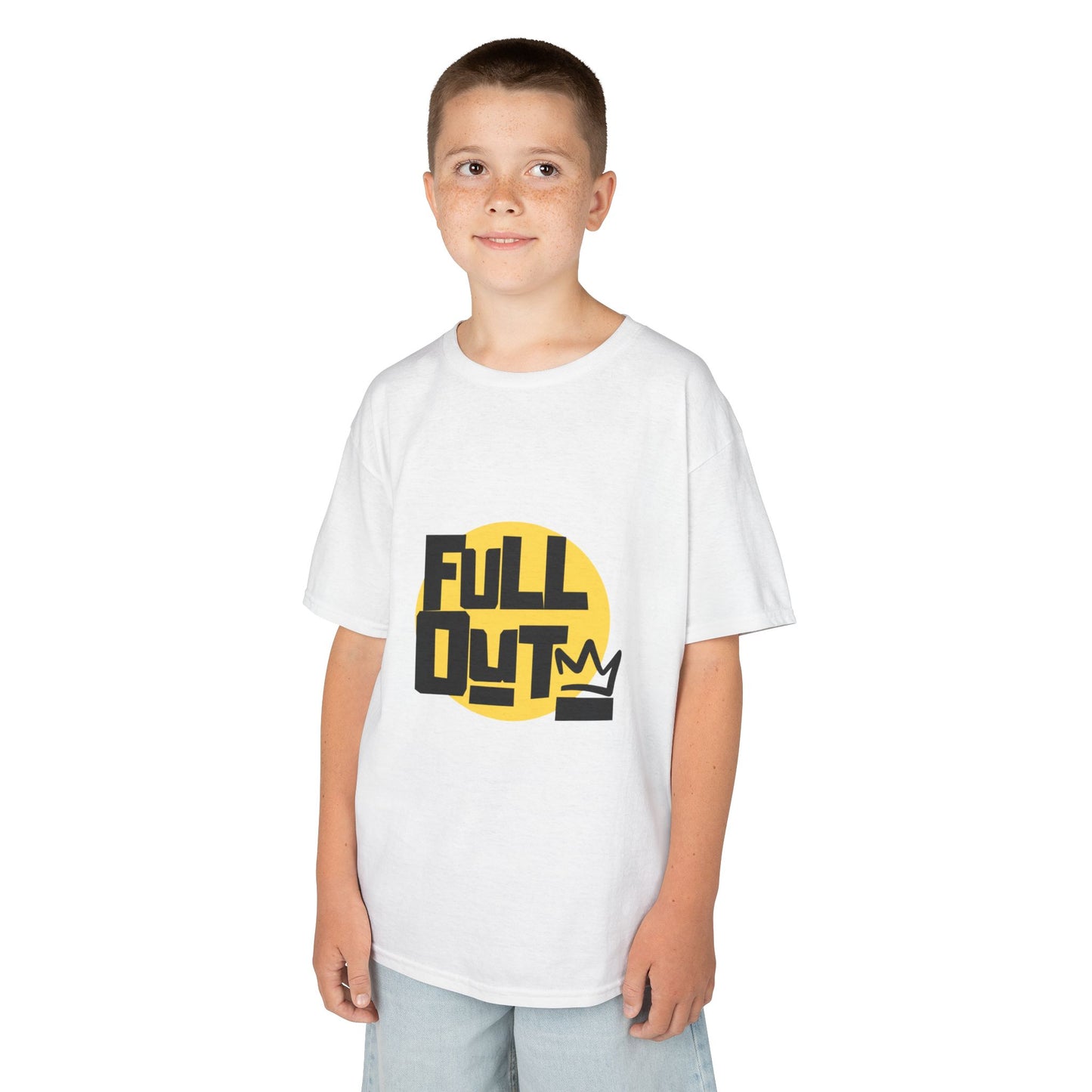 "Full Out" Dance Youth T-Shirt – Bold Streetwear-Inspired Graphic Tee for Dancers