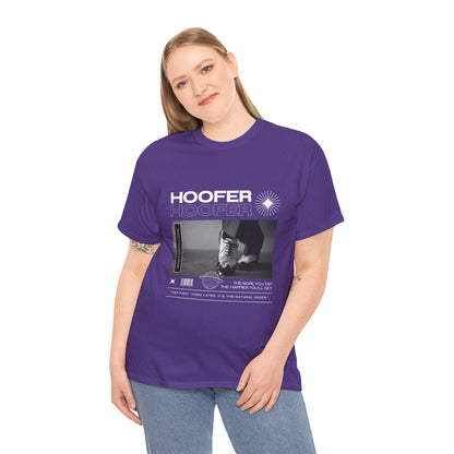 “Hoofer" Tap Dance Unisex Heavy Cotton Tee – Streetwear-Inspired Tap Shoes Graphic T-Shirt for Dancers