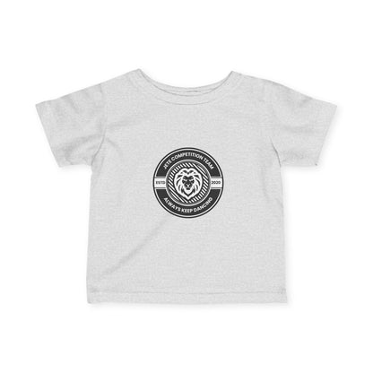 "Jeté Competition Team – Always Keep Dancing" Infant Fine Jersey Tee – Collegiate-Inspired Baby Dance T-Shirt for Future Performers