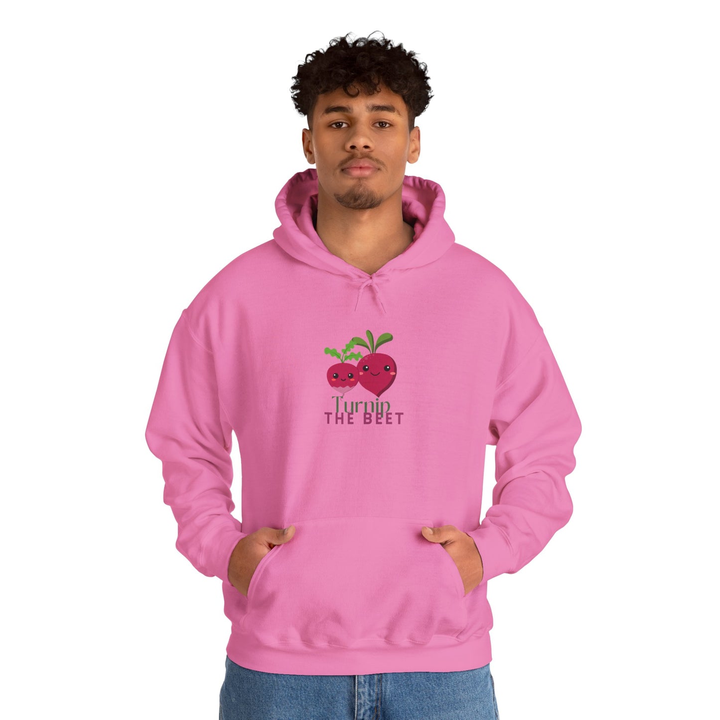 "Turnip the Beet" Unisex Hooded Sweatshirt – Funny Dance Pun Hoodie with Cute Veggie Graphic | Cozy Gift for Dancers & Foodie Fans