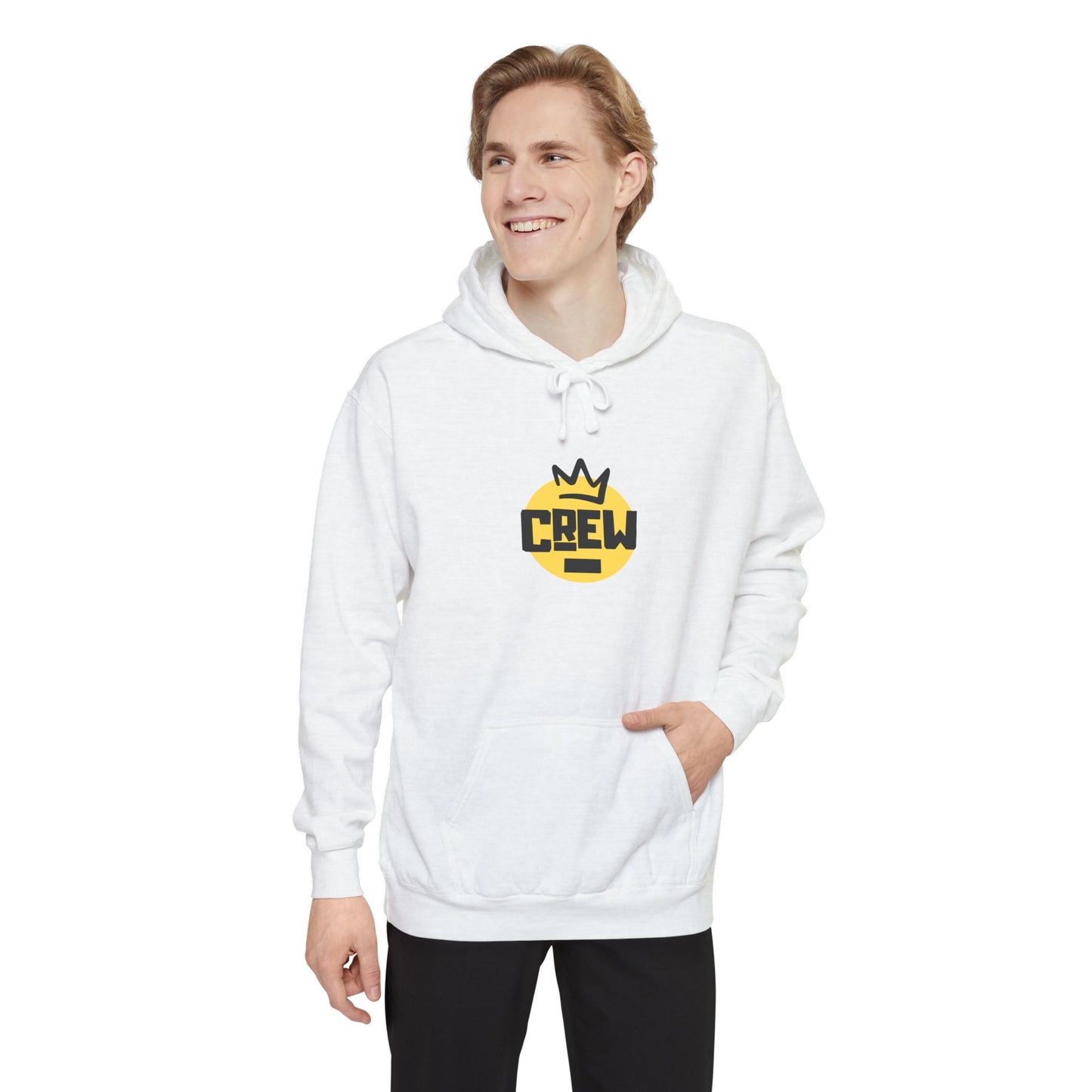 Full Out Premium Collection Dance Hoodie – Unisex Streetwear Crew Pullover with "Full Out" Back Graphic and "Crew" Front Design