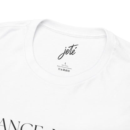 “Dance Is for Everybody” Inclusive Dance T-Shirt – Unisex Heavy Cotton Tee with Optional Back Personalization (Name or Studio)