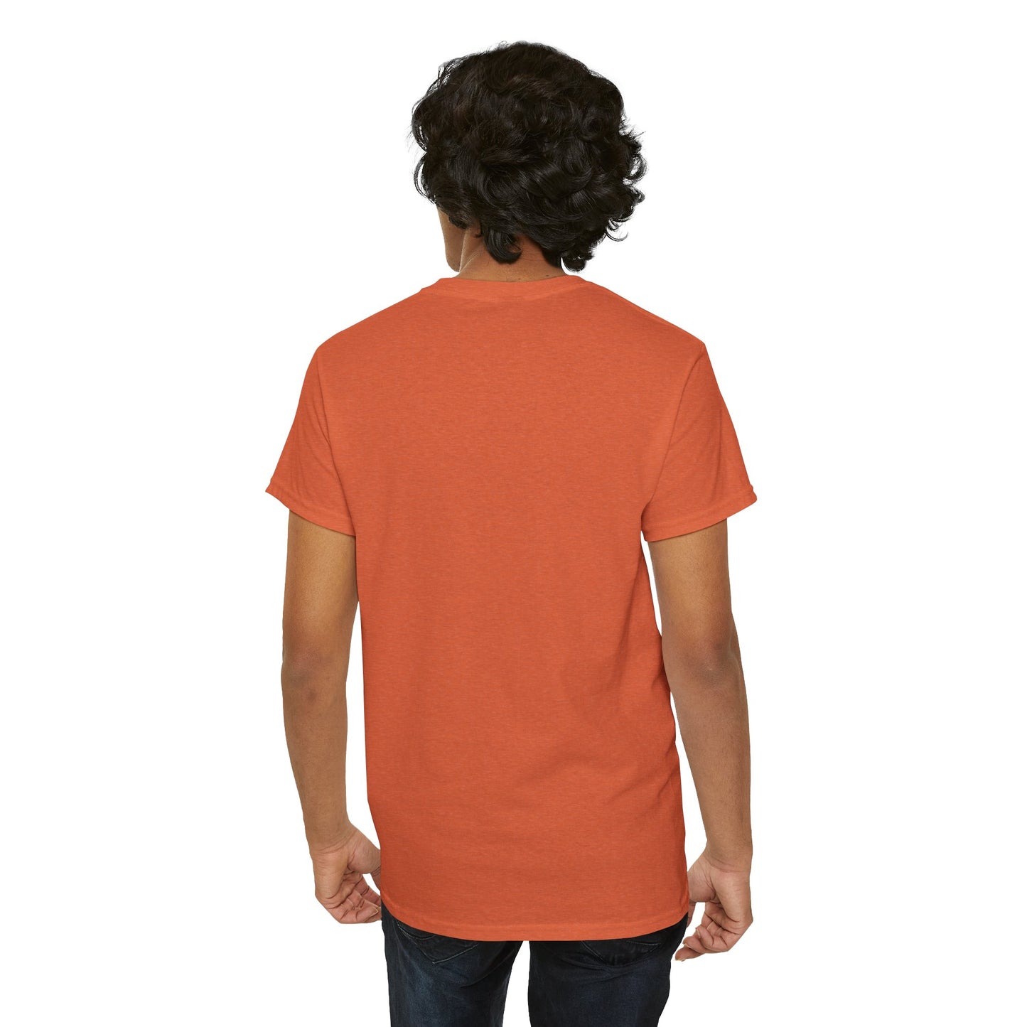 “At the Barre for the Boos” Dance Halloween T-Shirt with Cute Ghost Ballet Graphics - Unisex Heavy Cotton Tee