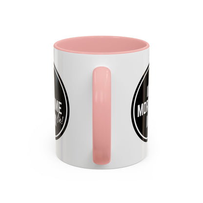 "One More Time is a Lie" Dance Quote Accent Coffee Mug – Bold Emblem Graphic Ceramic Cup