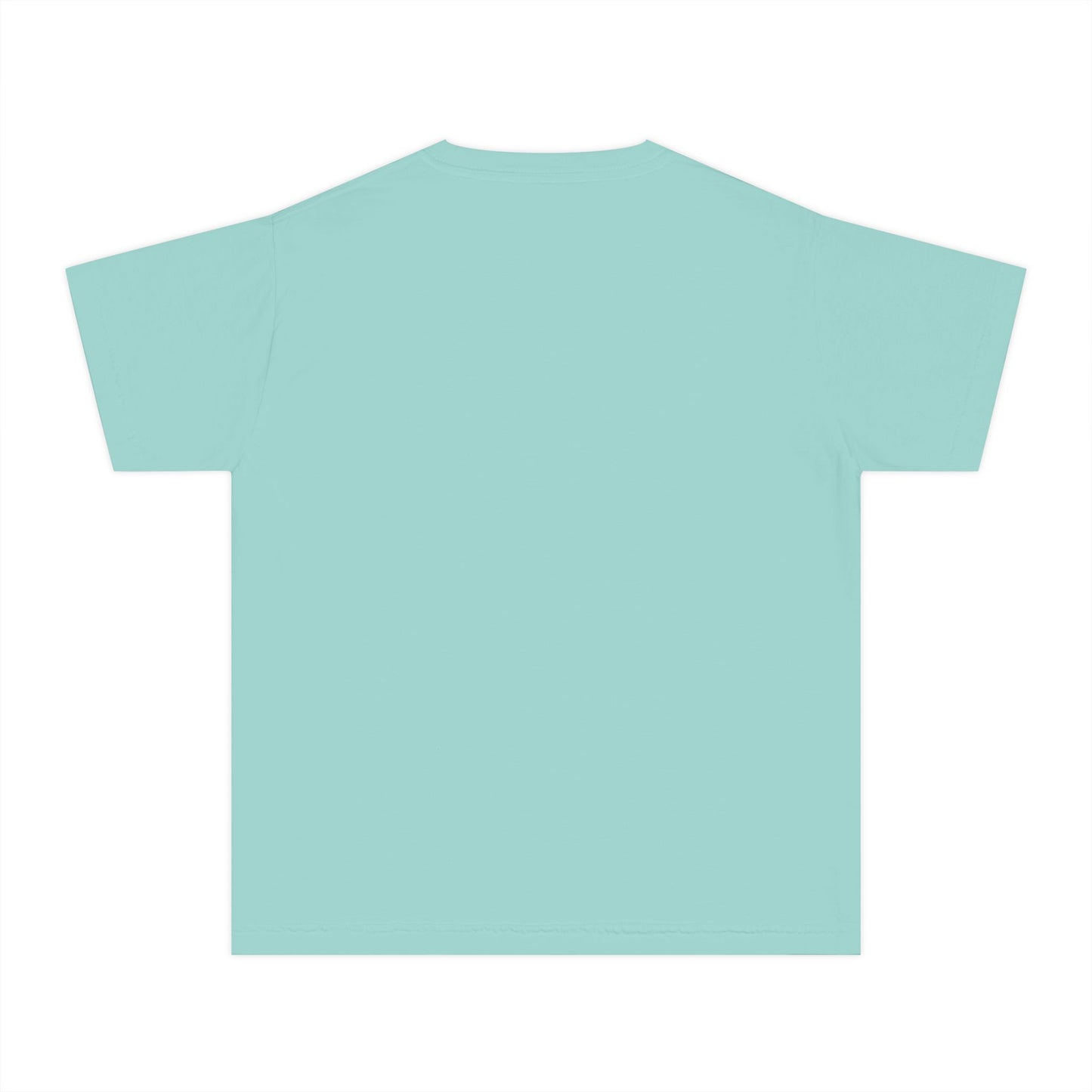 “Dance Mode On" Comfort Colors Youth Midweight  T-Shirt – Pastel Stars & Smiley Face Dance Graphic Tee for Kids