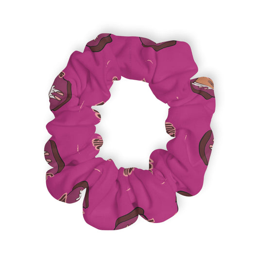 “Life Without Dance Is Pointeless” Scrunchie – Funny Ballet Pun Hair Accessory with Cute Dancing Capybara Graphic
