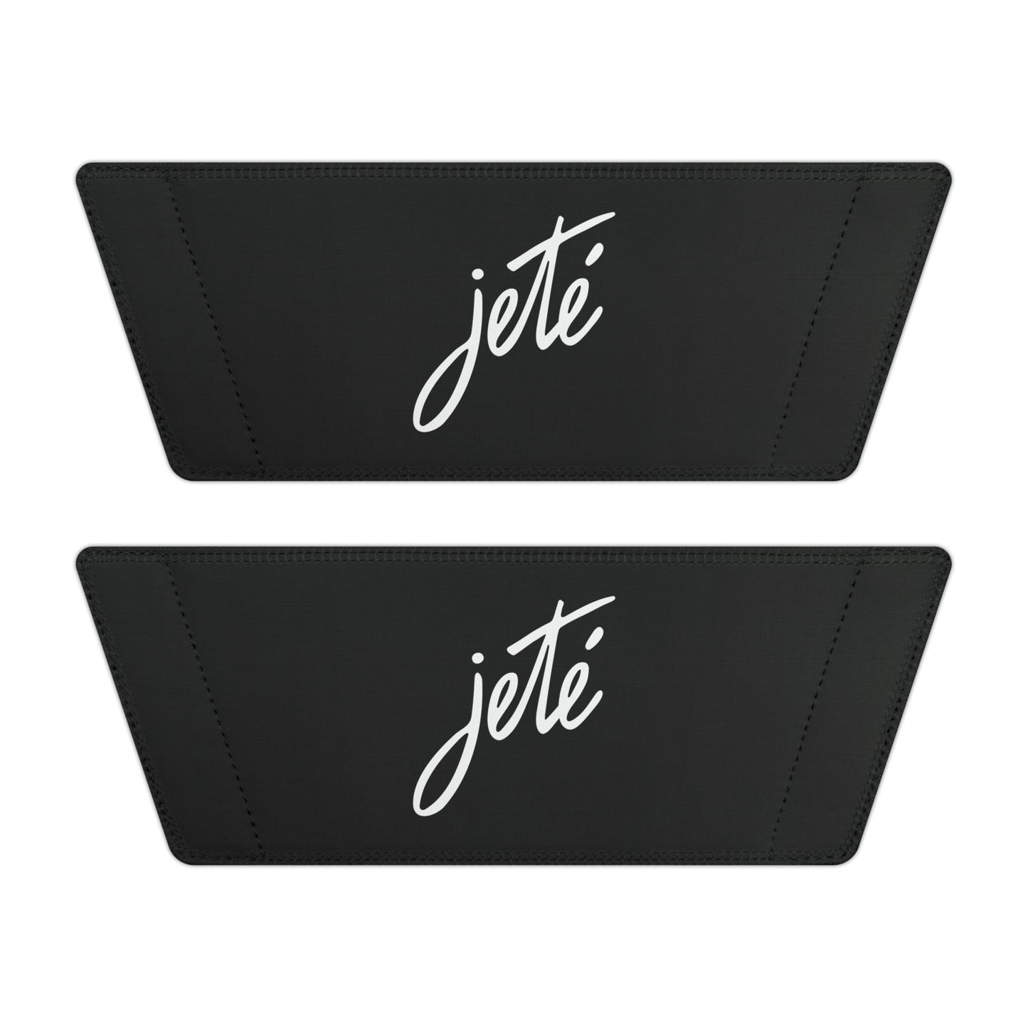 WOMEN'S SIZES - “Jeté” Official Logo Dance -Inspired Custom Footwear | Women’s Sandal Slides with Removable Straps